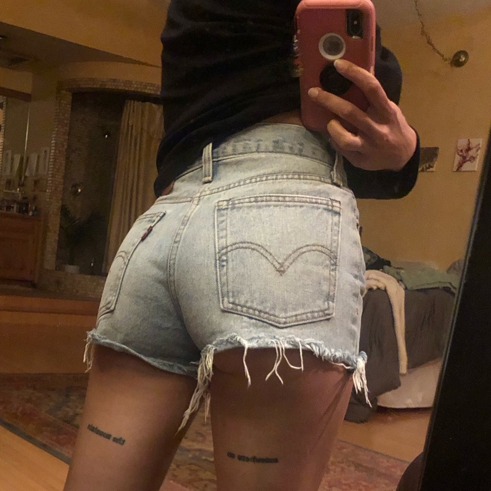 Levi Strauss High Waisted Vintage Shorts